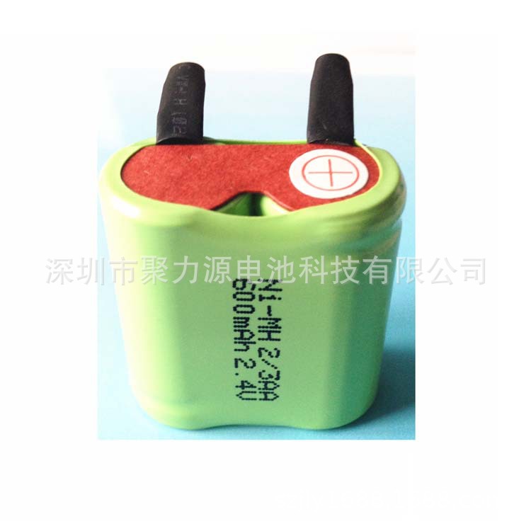 氢充电电池电池组2/3AA600MAH 2.4V灯具电池剃须刀玩具