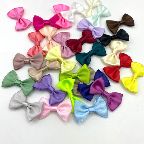 2.5*3.8cm semi-finished bow polyester belt diy jewelry accessories clothing shoes and hats accessories gift box bow