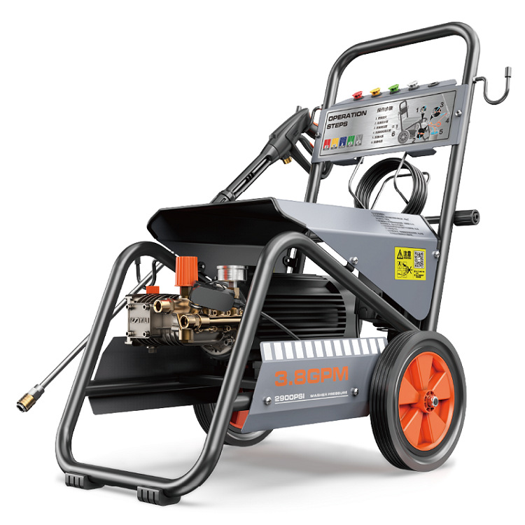 亿力清洗机YLQ9340G养殖场清洁冲洗用手推式高压水枪