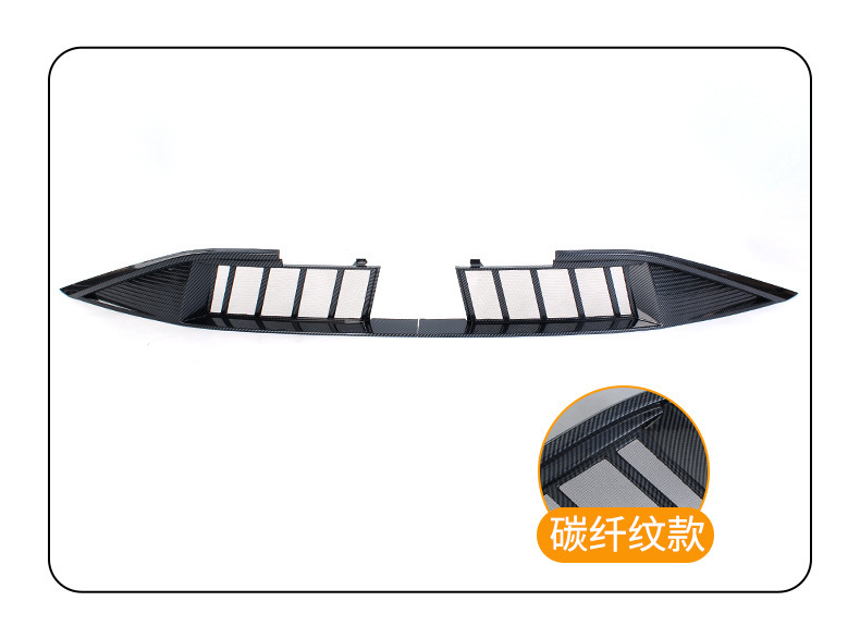 Suitable for 24 Models of Zeekr 001, Full Coverage Insect-Proof Net, Car-Specific Front Grille Protection, Dust-Proof Protective Cover