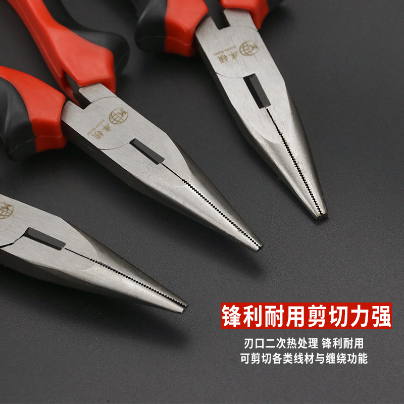 fábrica de Weihao venta directa 45 6 pulgadas pinzas de punta pinzas cortadoras de alambre especial pinzas de corte de mano de mano de ahorro de mano de mano pinzas