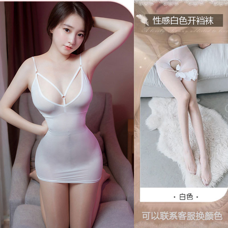 흰색 + 흰색 오픈 양말