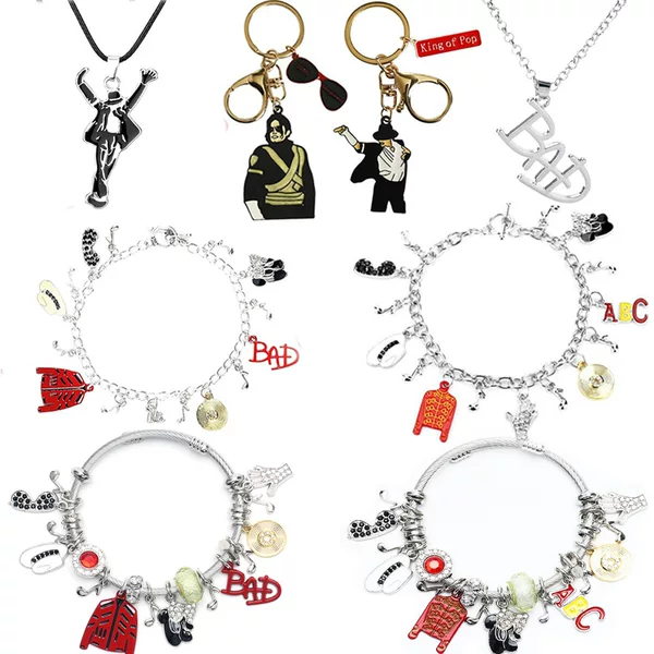 Classic Jewelry Michael Jackson Bracelet Superstar King of Dance Commemorative Bracelet In Stock