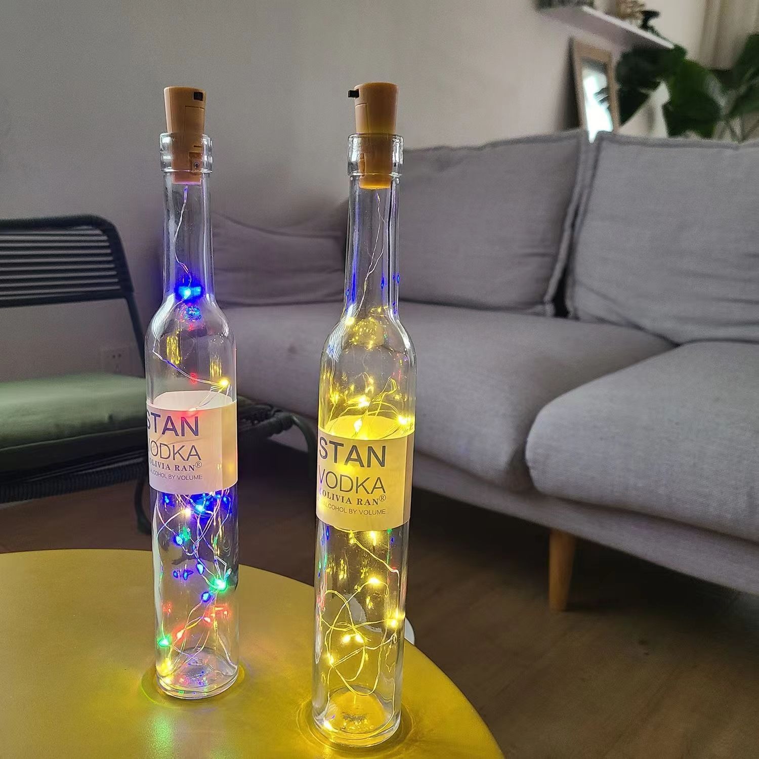 Led String Lights with Copper Wire, Craft Lights, Indoor Copper Wire Lights, Holiday Outdoor Decorative Lights: Wine Bottle Stopper Light Strings