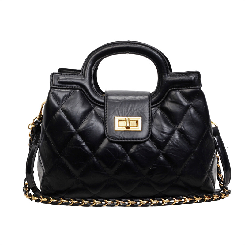Cross-border 2026 nuevo tipo ligero de lujo pequeño Zhongzhong cadena bolso de mano, bolso de mujer de moda versátil bolso de mano