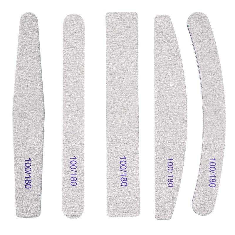 Herramientas de fricción de uñas para engrosar la hoja de archivo de uñas para moler las uñas sin tirar la barra de arena para reparar las uñas para moler la barra al por mayor