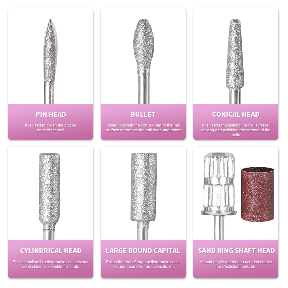 Nuevo transfronterizo 45000 rpm amolador de uñas 203 amolador de uñas eléctrico ligeras amolador de uñas amolador de uñas