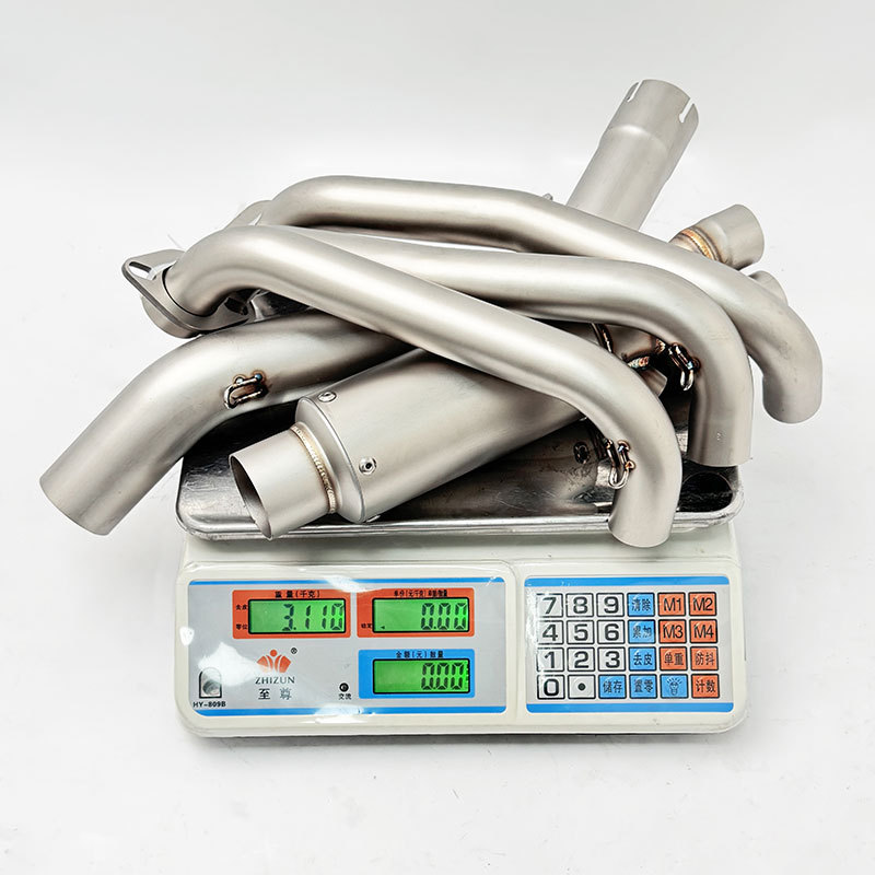Suitable for Cfmoto Chunfeng 675Sr-R Exhaust Pipe Modification Chunfeng 675Nk Original Appearance Valve Exhaust Pipe