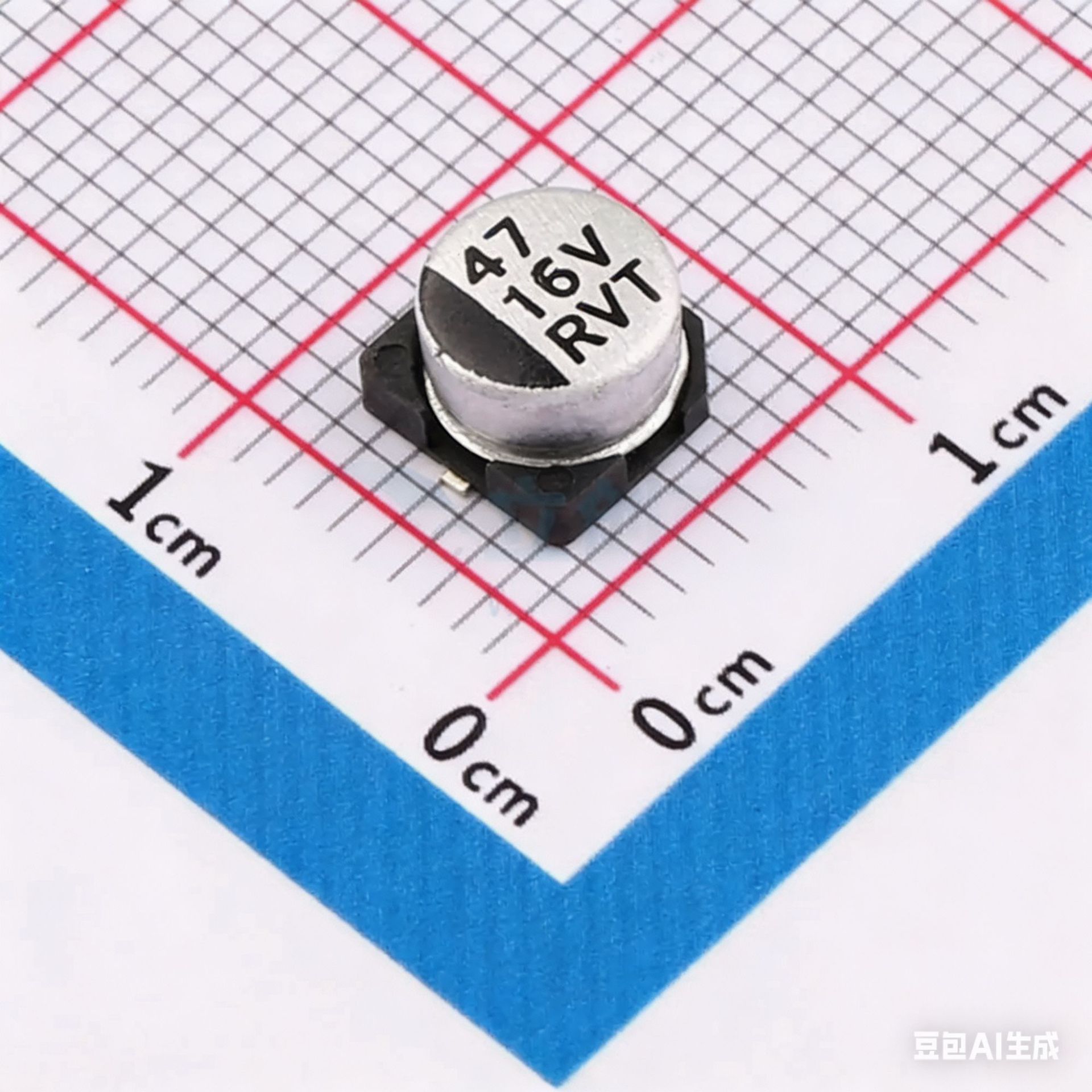贴片电解47UF16V 6.3*3.9mm限高品贴片电解电容16V47UF 5*4.5/5.5