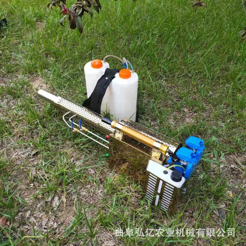 高压汽油脉冲弥雾机养殖无死角消毒打药机春季大棚保果提温喷雾机