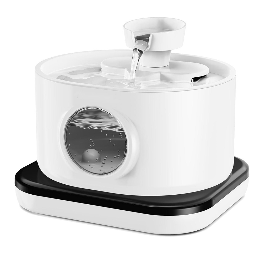 Dispensador de agua inteligente para mascotas, sensor automático inalámbrico, bebedor de agua para gatos, alimentador de agua de acero inoxidable 304, desenchufado