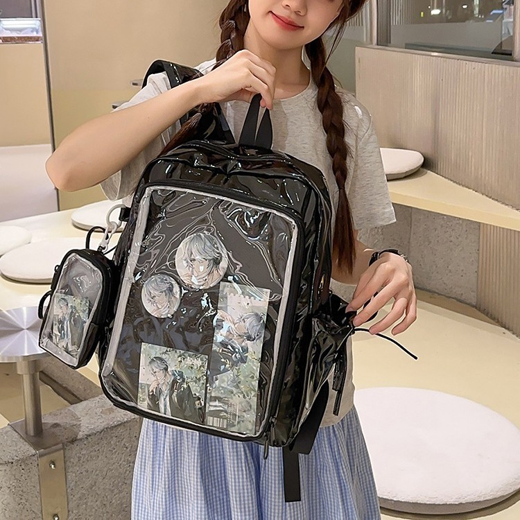 2025 小食量かわいい痛バッグ女性 JK 制服ミニバックパック 20 センチメートルベビーバッグ二次元スクールバッグトレンディ|undefined