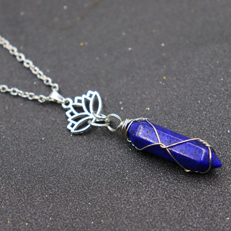 10g Weight Alloy, Natural Stone, Crystal Pendant Material Pendant Necklace Classification Alloy Chain Material cable chain Chain Type 1 Piece Quantity Holiday, Daily Occasion Alloy, natural stone, Crystal Material Sun, Moon, Tree Pattern Unisex Gender Polishing, Hollow Out Design Casual, Retro Style Casual Retro Sun Moon Tree Alloy Natural Stone Crystal Pendant Necklace In Bulk 11