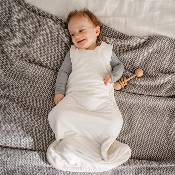Bamboo fiber baby sleeping bag baby spring and autumn summer autumn and winter baby newborn constant temperature kick prevention quilt