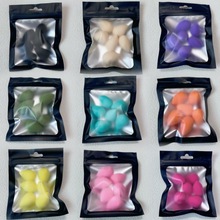 mini水滴粉扑黑色化妆海绵干湿两用美妆蛋化妆粉扑局部遮瑕迷你蛋