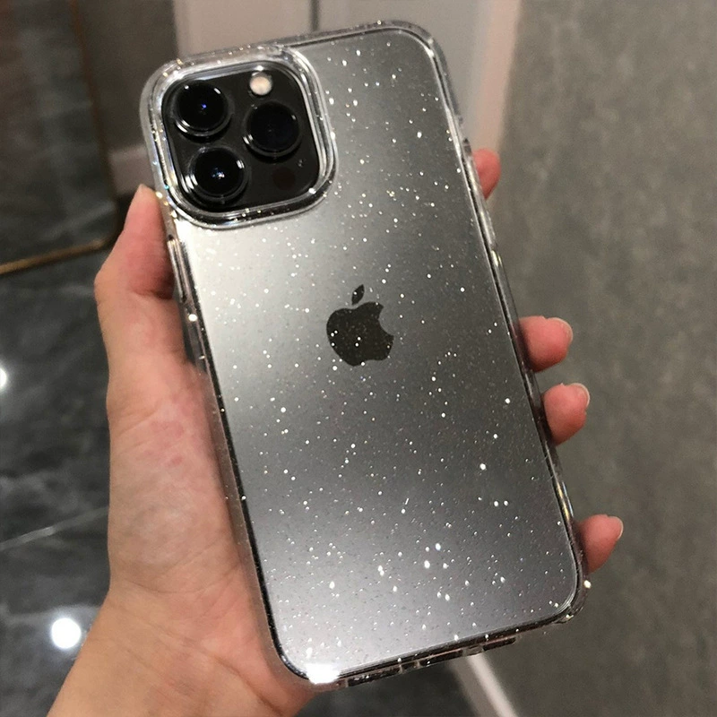 Сумка для телефона (Apple) для серии iPhone 17/16/15, прозрачная или черная, тонкий защитный дизайн