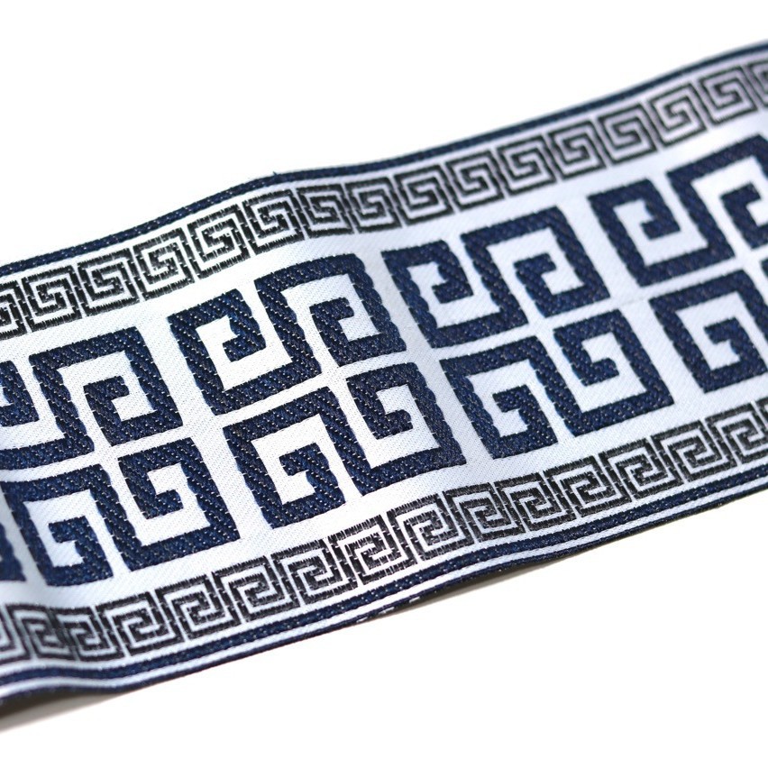 9cm Ancho de satén alta precisión cinta nuevo chino cortina corredor cama ropa chaleco falda cinturón Decoración