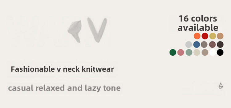 Autumn Women's Long-sleeved Knitted Sweater Loose Large Size Top Wool Pullover Sweater Base-layer Sweater Women's Winter_voghion.com