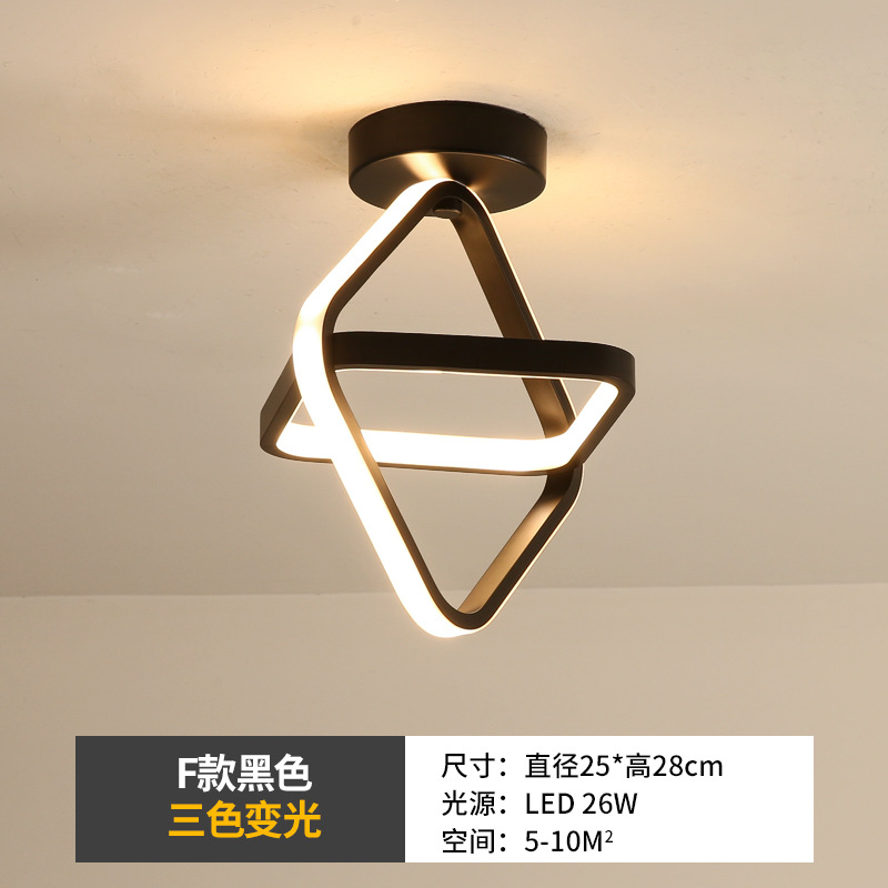 Cuerpo humano inducción entrada luz pasillo luz escaleras guardarropa balcón luz de techo moderno minimalista