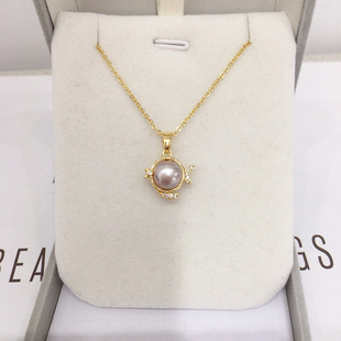 Zhuji Shanxiahu Natural Freshwater Pearl Pendant Small Fresh Cute Fish Pearl Pendant Jewelry Wholesale