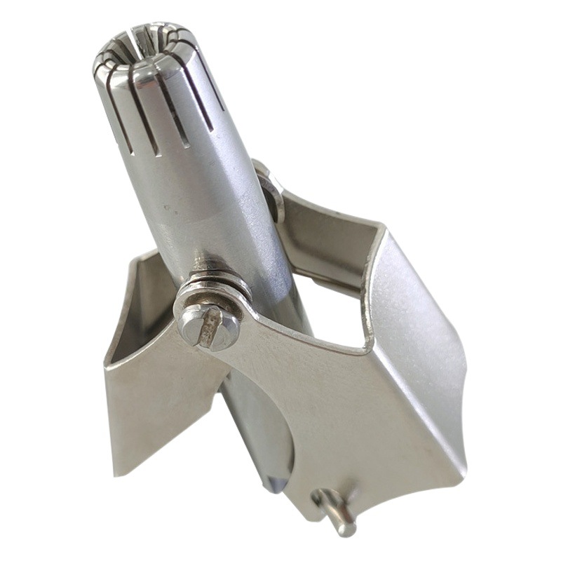 [Nariz de pelo trimmer] fabricante de acero inoxidable de los hombres nariz de pelo tijeras lavable nariz pelo trimmer entrega de una sola pieza