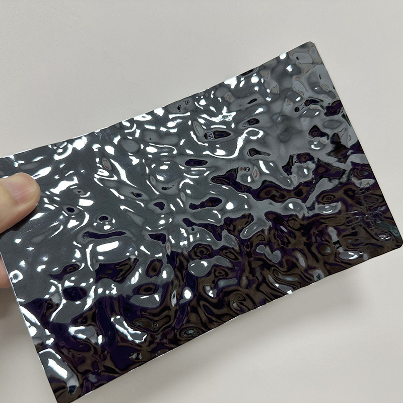 Autoadhesivo Grey Water Wave