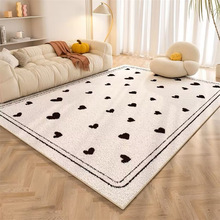 现代简约家用客厅沙发毯全铺仿羊绒地毯卧室床边毯隔凉毯厂家批发