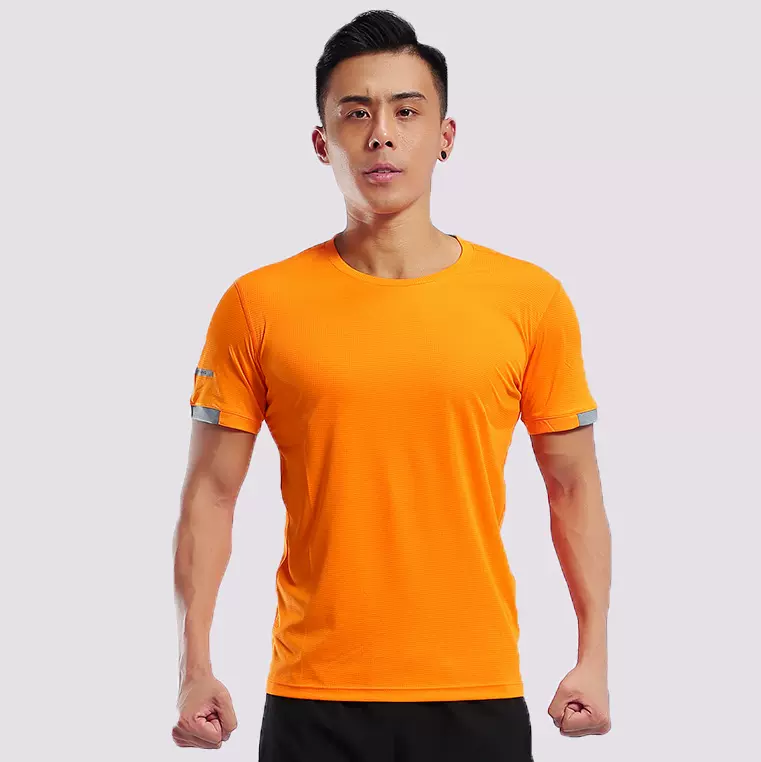 户外运动速干圆领广告衫定 制马拉松t恤团体文化衫短袖班服印LOGO