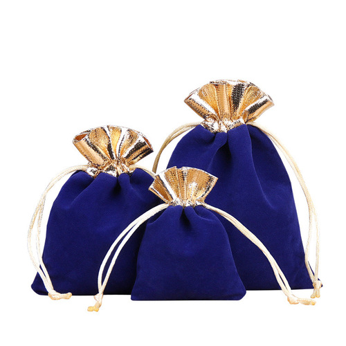 Phnom Penh velvet bag gift bag jewelry bag ornaments packaging bag bracelet pouch cultural and recreational velvet bag 