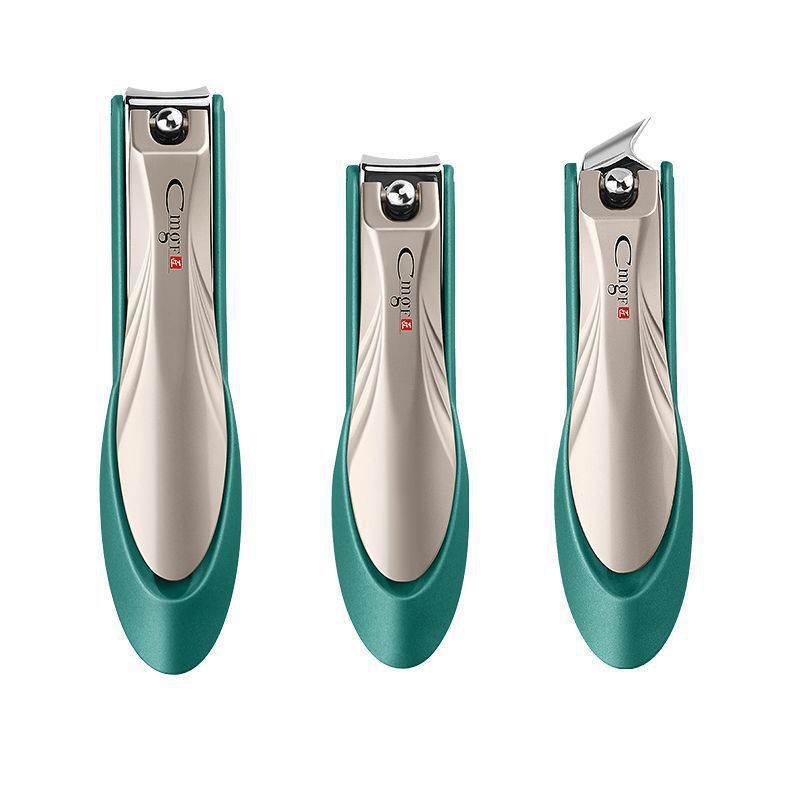 Herramientas de manicuría caseras tijeras anti-splashing abrazadera de bisagra única piel Amazon nuevo cortador de uñas cortador de uñas dormitorio