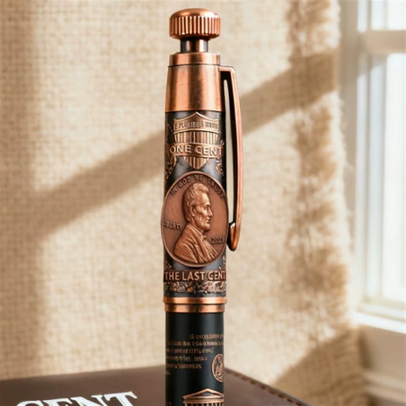 переносной новый THE LAST CENT 2025 commemorative pen 2025 памятная ручка