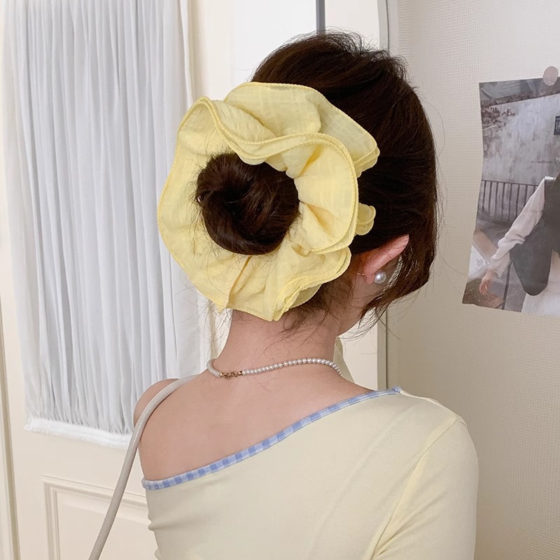 Advanced Sense Super Blue Intestent Hair Circle para el cabello femenino 2025 nuevo estilo atar cabeza flor cuerda para el cabello bola cabeza cuerda para el cabello accesorios para el cabello