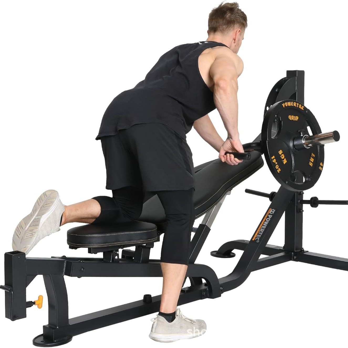 Commercial Bench Press Rack Weightlifting Barbell Bed Gym Professional Chest Push Multifunctional Fitness Equipment Weightlifting Rack Trainer