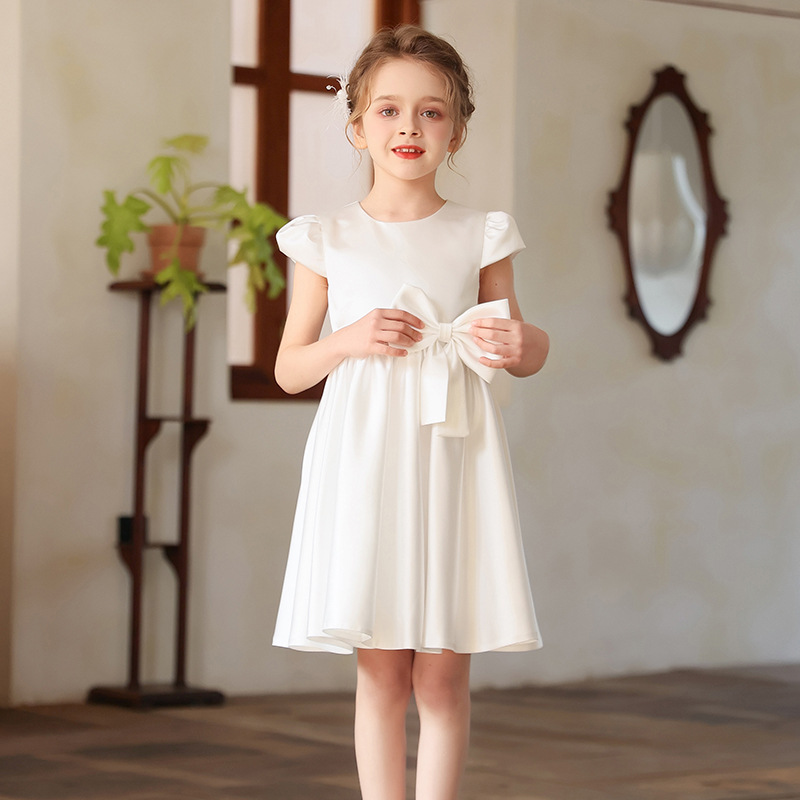 Vestido de niña, vestido de un año, niña, niña de las flores, vestido de princesa corto, vestido de piano para niños