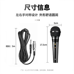 SAST Wireless Microphone Stage Speaker Home Karaoke Television Family Speaker Conference Metal
