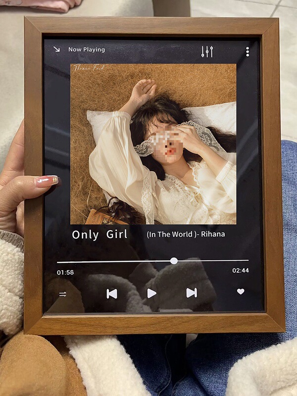 Music Photo Frame Wall Atmosphere Nfc Music Photo Frame Couple Picture Frame Framed Girlfriend Creative Gift Birthday