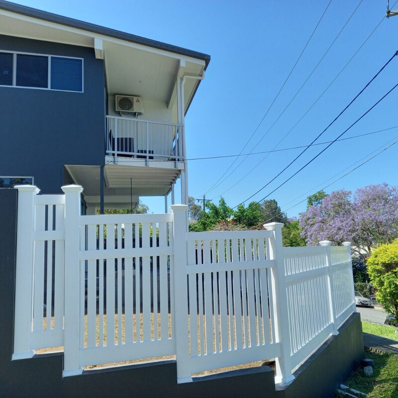 Cross-Border Foreign Trade Small Rod Fence Pvc Semi-Privacy Fence with Thick and Thin Rods, Fashionable Plastic Eco-Friendly Durable Guardrail for Swimming Pool