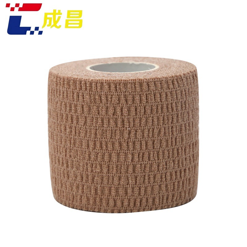 Self-adhesive elastic bandage non-woven cloth