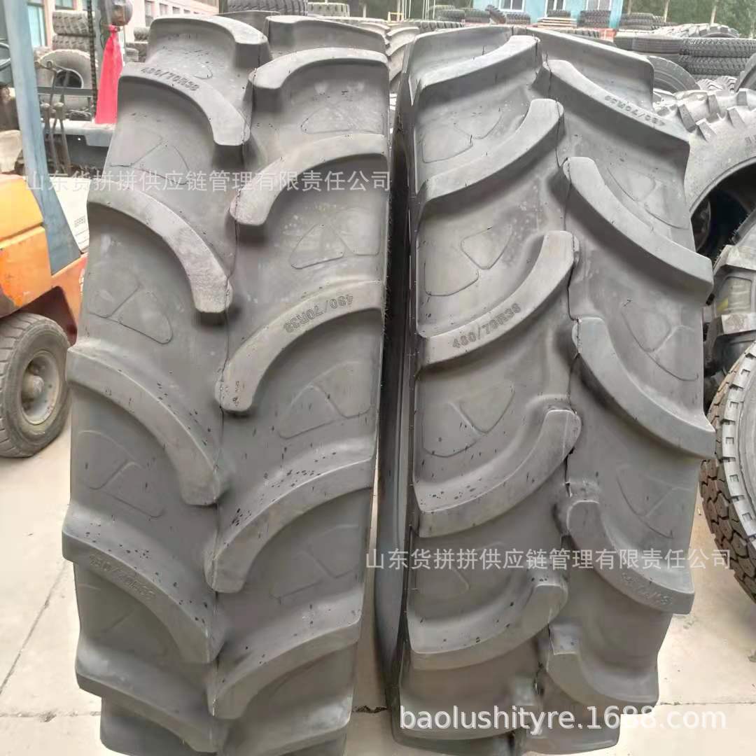 480/70R38  农用拖拉机子午线真空轮胎  人字花纹