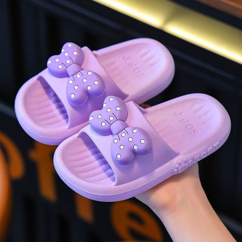 Children's Slippers for Summer, Home Use, Pvc Non-Slip, Boys and Girls, Soft-Soled Kids' Slippers, Bathroom Sandals, Outdoor Use, for Young Children