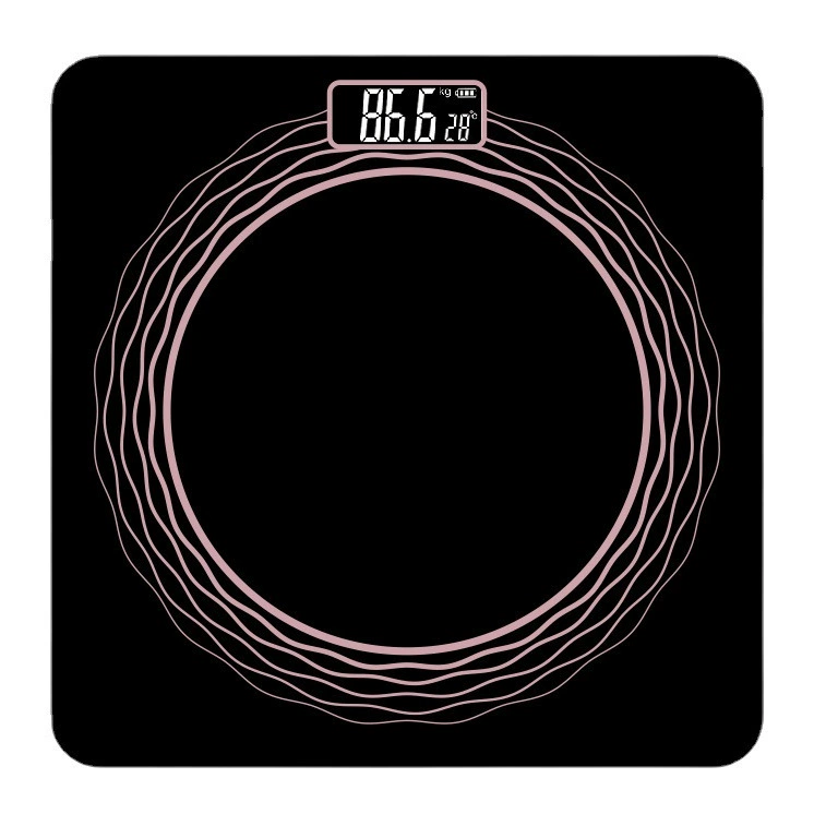 Фабрика оптом электронные весы человека домашняя шкала здоровья весы шкала закаленное стекло шкала дополнительный рисунок