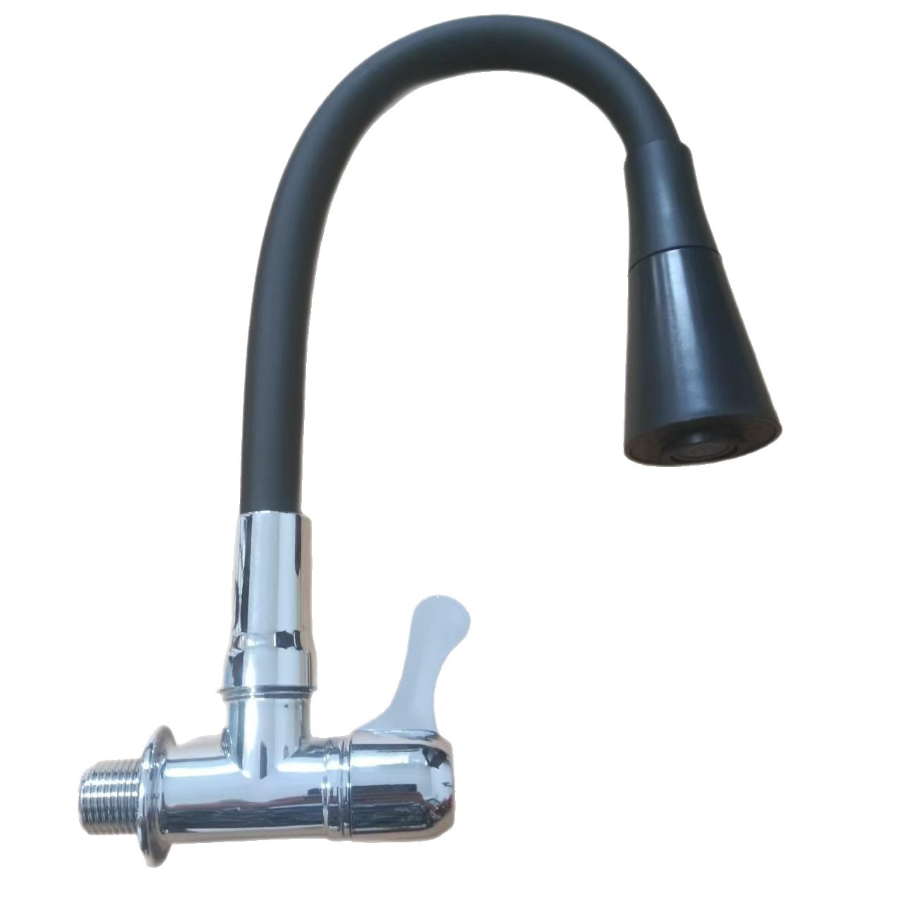 Grifo de tubo universal de color de comercio exterior Grifo de un solo grifo frío en la pared Grifo de cocina Grifo de piscina de lavandería para balcón