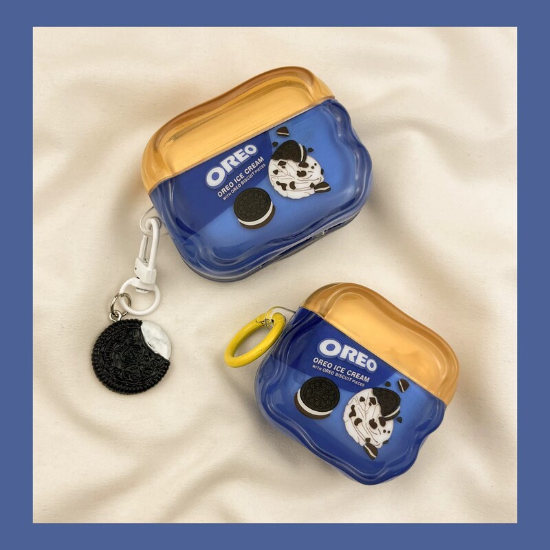 Ins-style fun and creative Oreo cookie airpods4 protective case airpod3 suitable for Apple pro earphone case Ins-style fun and creative Oreo cookie airpods4 protective case airpod3 suitable for Apple pro earphone case
