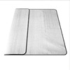 Lengshan outdoor double -sided aluminum film widen the big sleeping pad camping picnic picnic pad children climbing pads