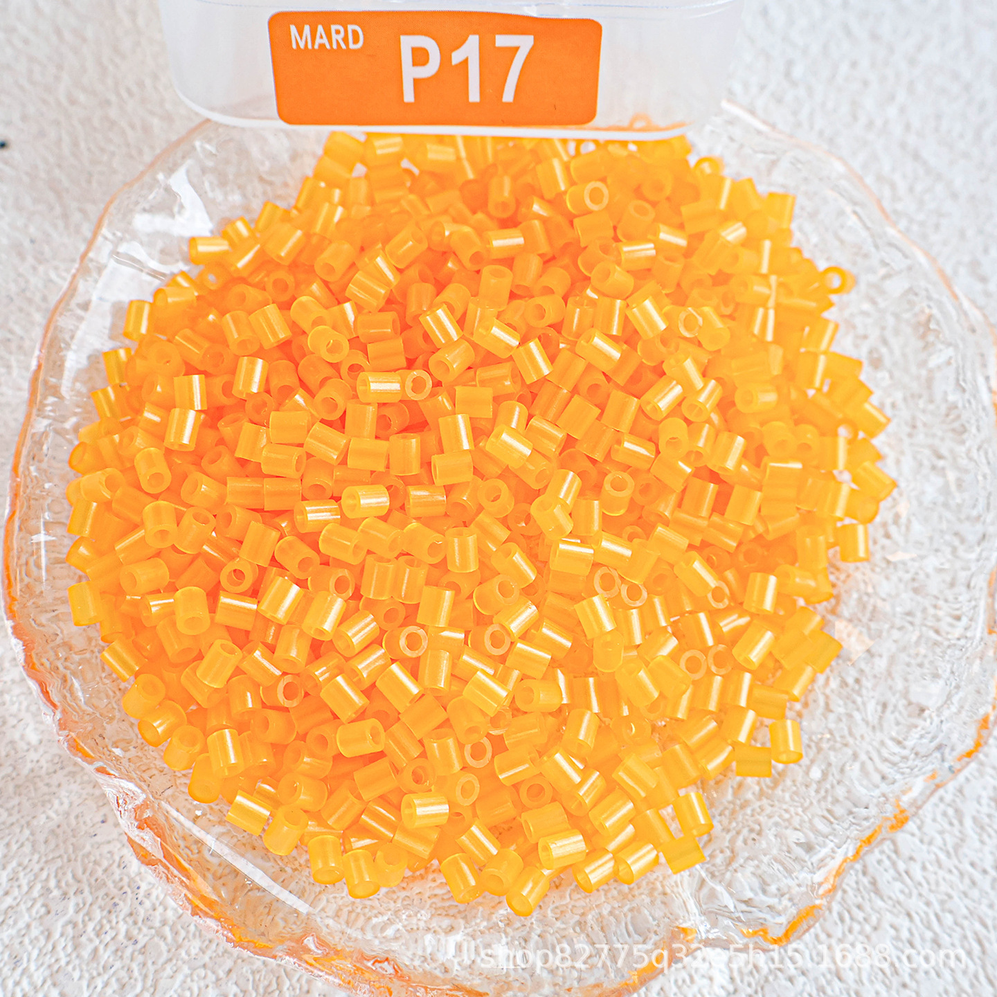 Recarga de Cuentas de Fusión DIY 250g de Plástico PE