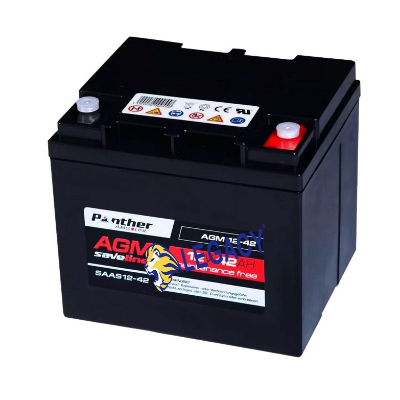 德国PANTHER蓄电池 AGM 12V42AH矿用设备 UPS电源 船舶 胶体电池