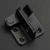 Black large left nail door buckle
