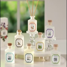 200ML酒店同款多面玻璃瓶无火香薰家居室内清新剂味道清新持久