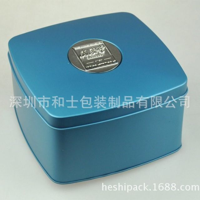 冲调保健铁盒包装 海参粉雪蛤粉人参含片铁盒 大连山东海参铁盒包