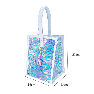 Handheld beach purse PVC